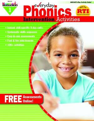 Everyday Phonics Intervention Activities Grade 1 Book Teacher Resource by Jackie Glassman