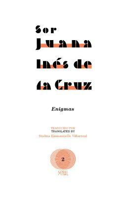 Enigmas by Juana Inés de la Cruz