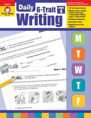 Daily 6-Trait Writing Grade 4 by Evan-Moor Educational Publishers