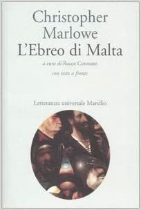 L'Ebreo di Malta by R. Coronato, Christopher Marlowe