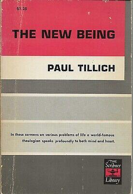 The New Being Scribner Library by Tillich Paul