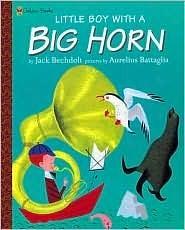 Little Boy with a Big Horn No. 12 by Jack Bechdolt