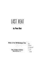 Last Heat by Peter Blair