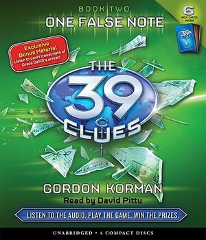 The One False Note (the 39 Clues, Book 2) [With 6 New Cards] by Gordon Korman