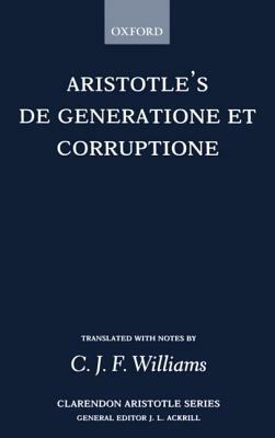 de Generatione Et Corruptione by Aristotle
