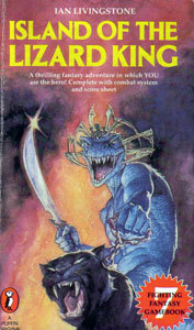 Island of the Lizard King by Alan Langford, Ian Livingstone, Iain Mccaig