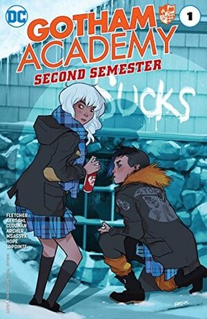 Gotham Academy: Second Semester #1 by Sandra Hope, Serge LaPointe, Karl Kerschl, Brenden Fletcher, MSASSYK, Becky Cloonan, Adam Archer