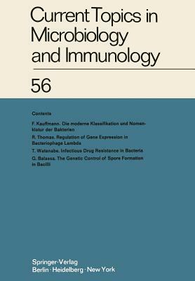 Current Topics in Microbiology and Immunology / Ergebnisse Der Mikrobiologie Und Immunitätsforschung by R. Haas, W. Arber, W. Braun