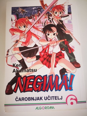 Negima! Čarobnjak učitelj 6 by Ken Akamatsu