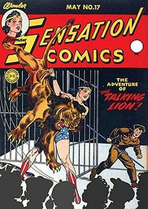 Sensation Comics (1942-1952) #17 by William Moulton Marston, Bill Finger, Edwina Dumm, Evelyn Gaines, Ted Udall