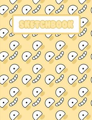 Sketchbook: (kawaii Cute Happy Yellow Faces) by Frasier Cheng-Binns