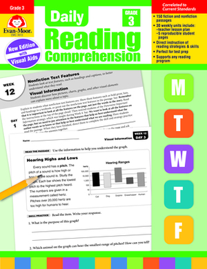 Daily Reading Comprehension, Grade 3 by Evan-Moor Educational Publishers