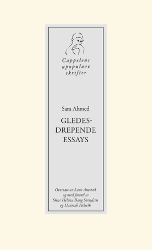 Gledesdrepende essays  by Sara Ahmed