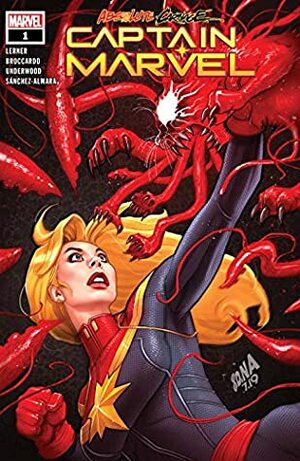 Absolute Carnage: Captain Marvel (2019) #1 by David Nakayama, Andrea Broccardo, Emily Ryan Lerner