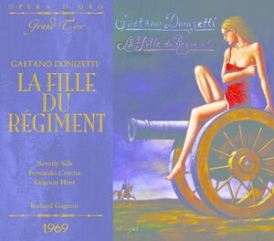 OPD 7007 Donizetti-La Fille du Regiment: Italian-English Libretto (Opera d'Oro Grand Tier) by Gaetano Donizetti