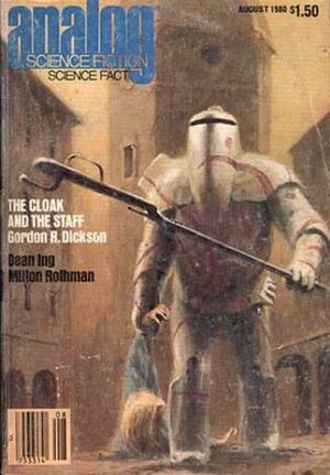 Analog Science Fiction and Fact, August 1980 by Stanley Schmidt, David Lewis, Milton A. Rothman, Gordon R. Dickson, Sam Nicholson, G. Harry Stine, Dean Ing, James White