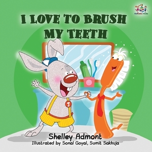 I Love to Brush My Teeth: Children's Bedtime Story by Kidkiddos Books, Shelley Admont