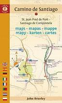 Camino de Santiago Maps - Mapas - Mappe - Mapy - Karten - Cartes: St. Jean Pied de Port - Santiago de Compostela by John Brierley