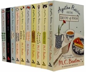Agatha Raisin Series Collection 10 Books Set by M.C. Beaton