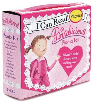 Pinkalicious 12-Book Phonics Fun!: Includes 12 Mini-Books Featuring Short and Long Vowel Sounds by Victoria Kann