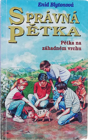 Pětka na záhadném vrchu by Enid Blyton