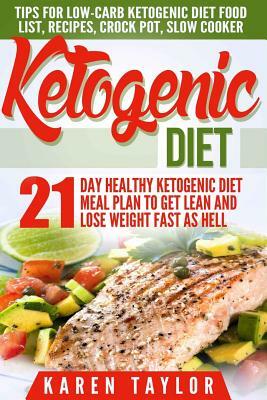 Ketogenic Diet: 21-Day Healthy Ketogenic Meal Plan To Get Lean And Lose Weight Fast As Hell- Tips For Low-Carb Ketogenic Diet by Karen Taylor