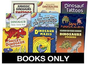 Little ACT Bk Dinosaurs Replen Pack 135 Bks by Dover Publications Inc