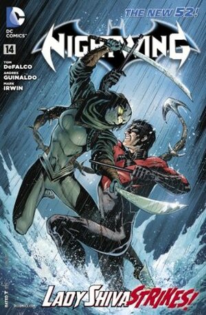 Nightwing #14 by Andres Guinaldo, Tom DeFalco, Mark Irwin