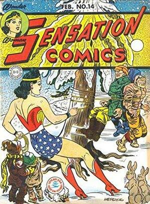 Sensation Comics (1942-1952) #14 by William Moulton Marston, Montgomery Mulford, Evelyn Gaines, Ted Udall, John Jenks, Irwin Hasen, Arthur Nugent