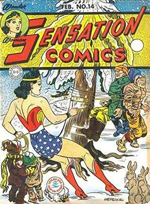 Sensation Comics (1942-1952) #14 by Ted Udall, Montgomery Mulford, John Jenks, Irwin Hasen, Arthur Nugent, William Moulton Marston, Evelyn Gaines