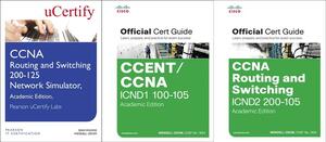 CCNA Routing and Switching 200-125 Official Cert Guide Library and Pearson Ucertify Network Simulator Academic Edition Bundle by Sean Wilkins, Wendell Odom