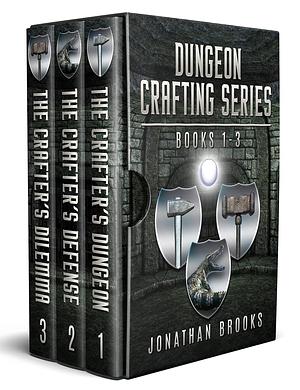 Dungeon Crafting Series Books 1 through 3: A Dungeon Core Novel by Jonathan Brooks