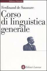 Corso di linguistica generale by Tullio De Mauro, Ferdinand de Saussure