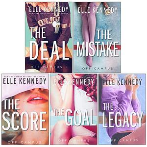 Elle Kennedy Off Campus Series 5 Books Collection Set by Elle Kennedy