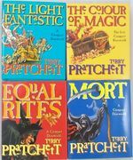 Compact Discworlds 1-4: The Colour of Magic/The Light Fantastic/Equal Rites/Mort by Terry Pratchett