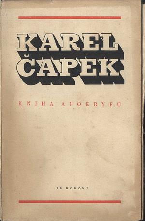 Kniha apokryfů by Karel Čapek