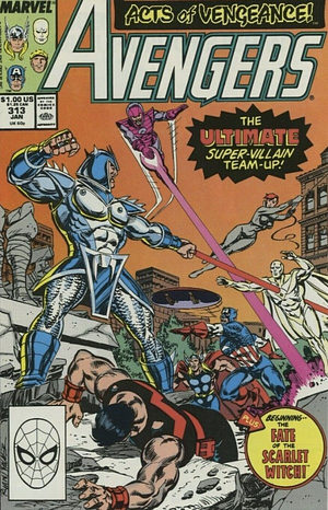 Avengers (1963) #313 by John Byrne