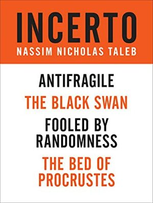 Incerto 4-Book Bundle: Antifragile, The Black Swan, Fooled by Randomness, The Bed of Procrustes by Nassim Nicholas Taleb