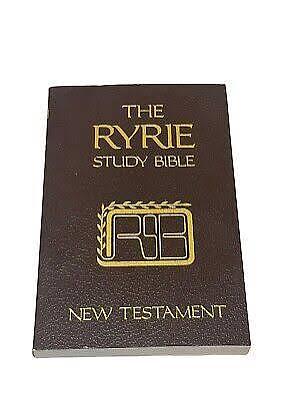The Ryrie Study Bible: New Testament, New American Standard Version by Charles Caldwell Ryrie