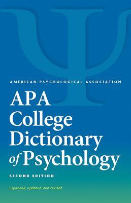 APA College Dictionary of Psychology by 