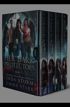 Her Dark Protectors Books 1-4: Complete Series Boxed Set Collection by Jasmine Walt, Emma Stark, Jada Storm