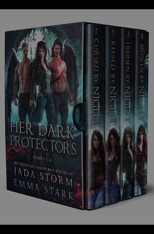 Her Dark Protectors Books 1-4: Complete Series Boxed Set Collection by Jada Storm, Emma Stark, Jasmine Walt