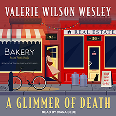 A Glimmer of Death by Valerie Wilson Wesley
