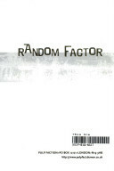 Random Factor by Elaine Palmer, Kerry-Lee Powell, Jeff Noon