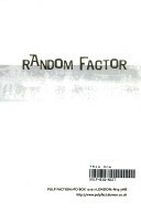 Random Factor by Kerry-Lee Powell, Jeff Noon, Elaine Palmer