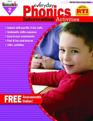 Everyday Phonics Intervention Activities Grade 2 Book Teacher Resource by Jackie Glassman