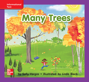 Reading Wonders Leveled Reader Many Trees: Ell Unit 5 Week 2 Grade K by 