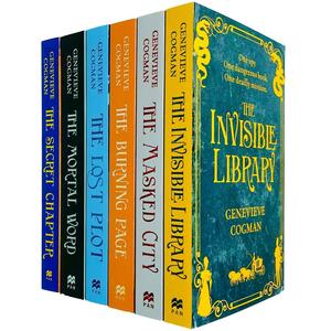 The Invisible Library Series 6 Books Collection Set by Genevieve Cogman by Genevieve Cogman