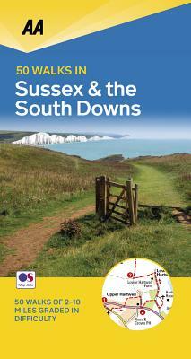 50 Walks in Sussex by Aa Publishing