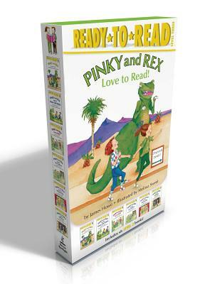 Pinky and Rex Love to Read!: Pinky and Rex; Pinky and Rex and the Mean Old Witch; Pinky and Rex and the Bully; Pinky and Rex and the New Neighbors; by James Howe